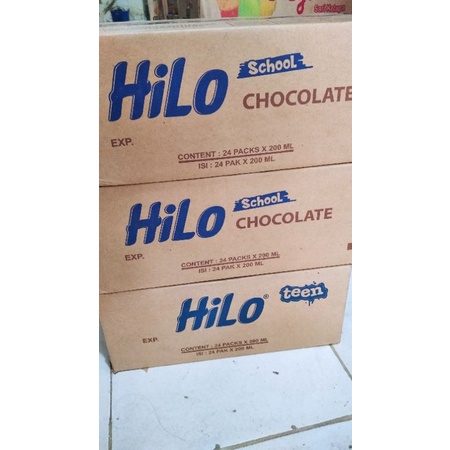 hilo teen / hilo school 200ml rasa coklat