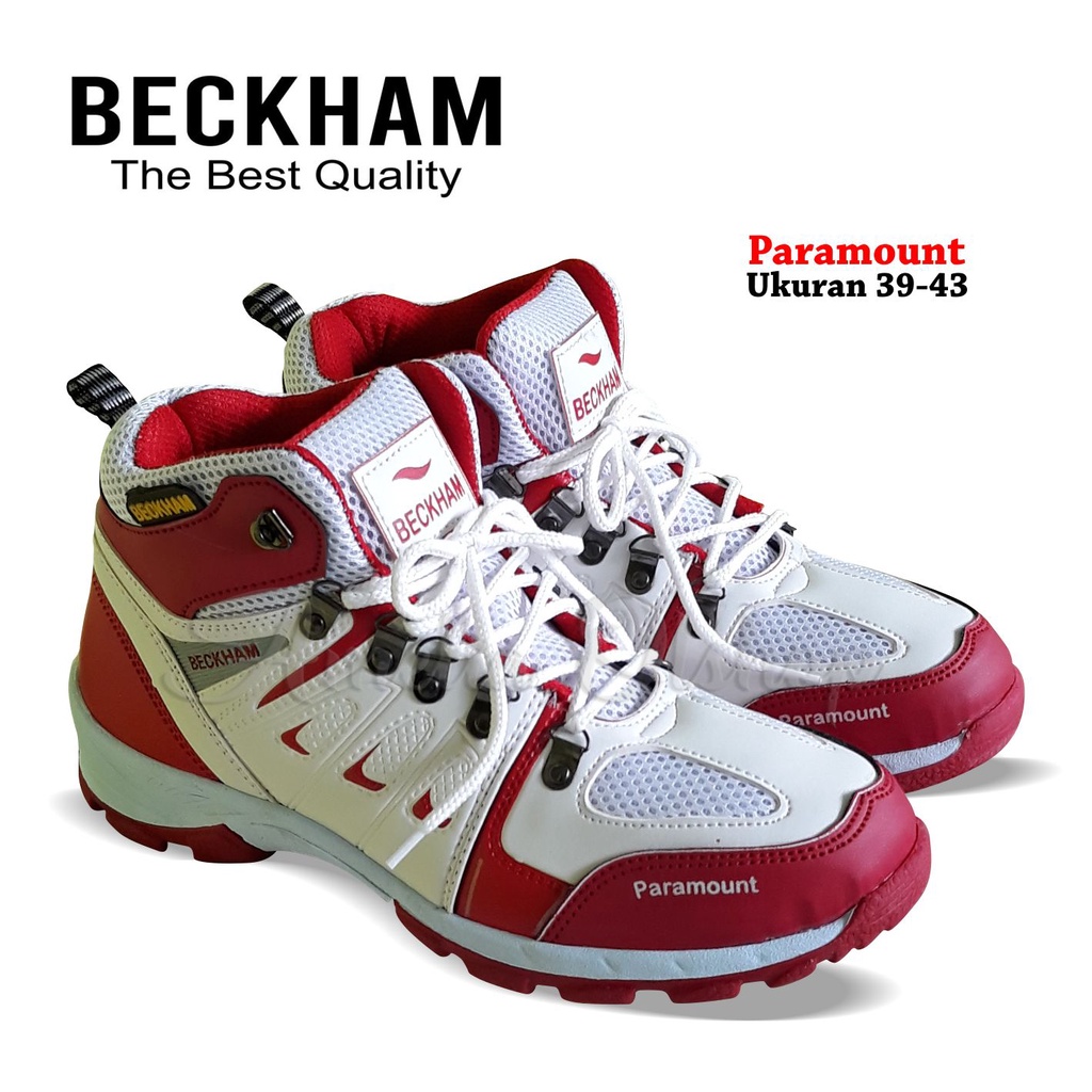 Sepatu Gunung Pria Beckham Boots White Series Sepatu Hiking Pria Sepatu Boots Pria Sepatu Gunung Pri