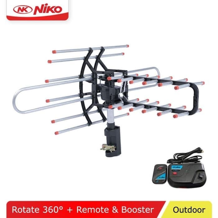 NIKO Antena Remote NK 850C / Antena TV Outdoor Digital + Analog