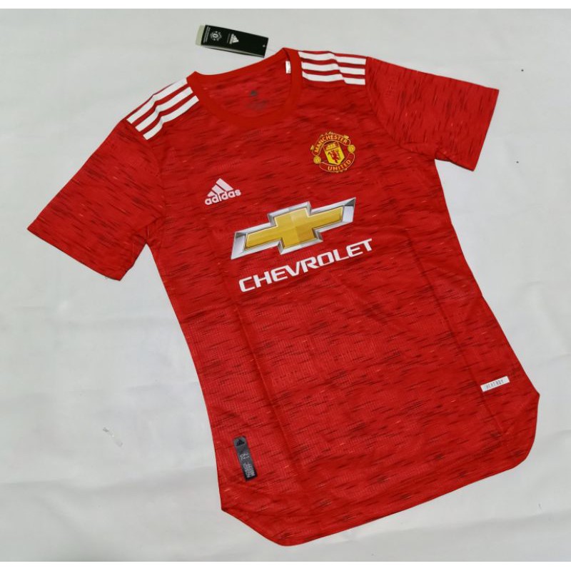 Jersey Baju Bola Mu Home Player Issue PI Heat.Rdy Official 2020 2021