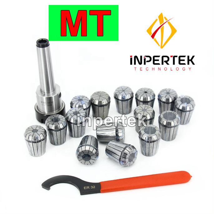 Arbor Set MT4 ER32 15 Arbor Collet ER32 MT4 NUT ER32 Collet ER32