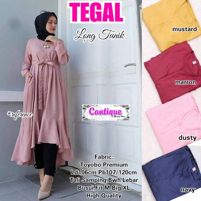TEGAL LONG TUNIK KATUN TOYOBO SUPER