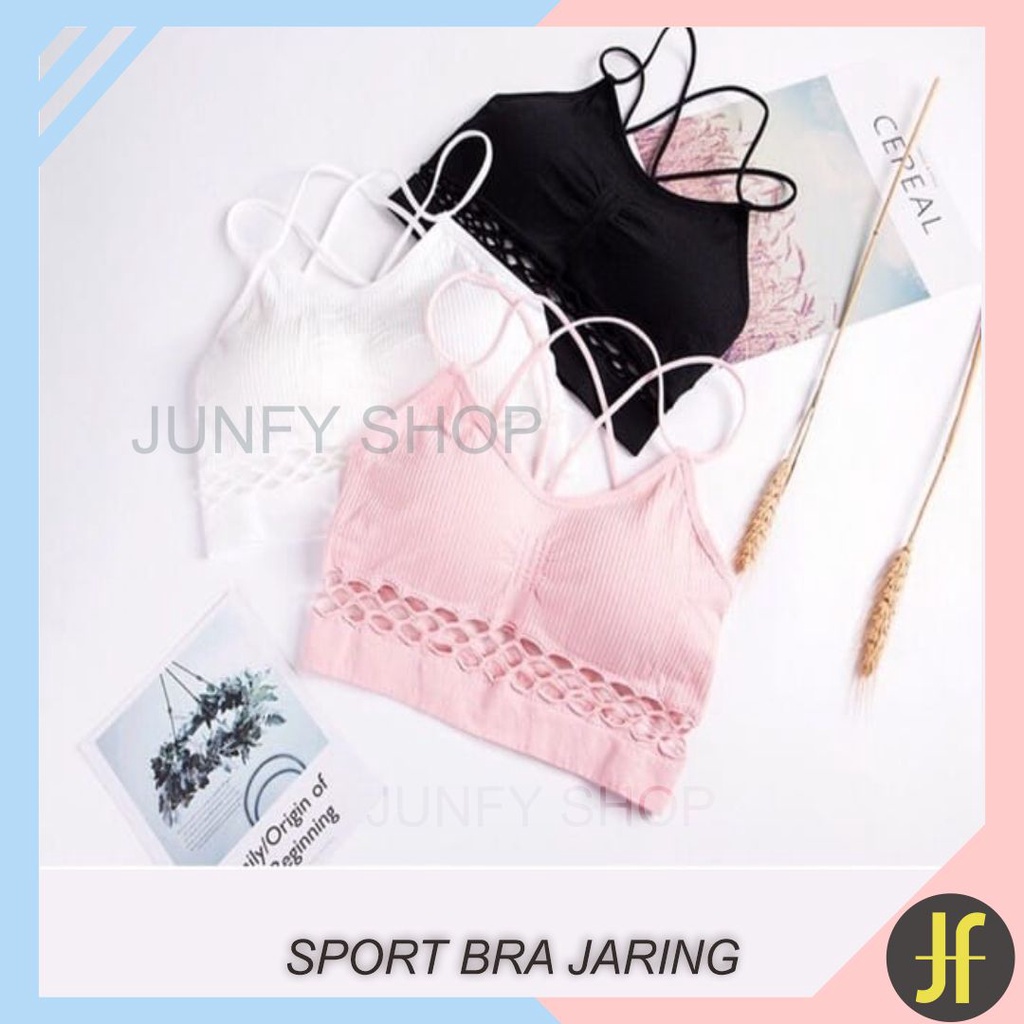 JF - J024 Sport Bra jaring