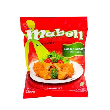 

MABELL CHICKEN NUGGET 250 GR