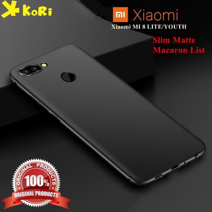 Case Xiaomi Mi 8 Lite Youth KoRi Premium Cafele Slim Matte Macaron