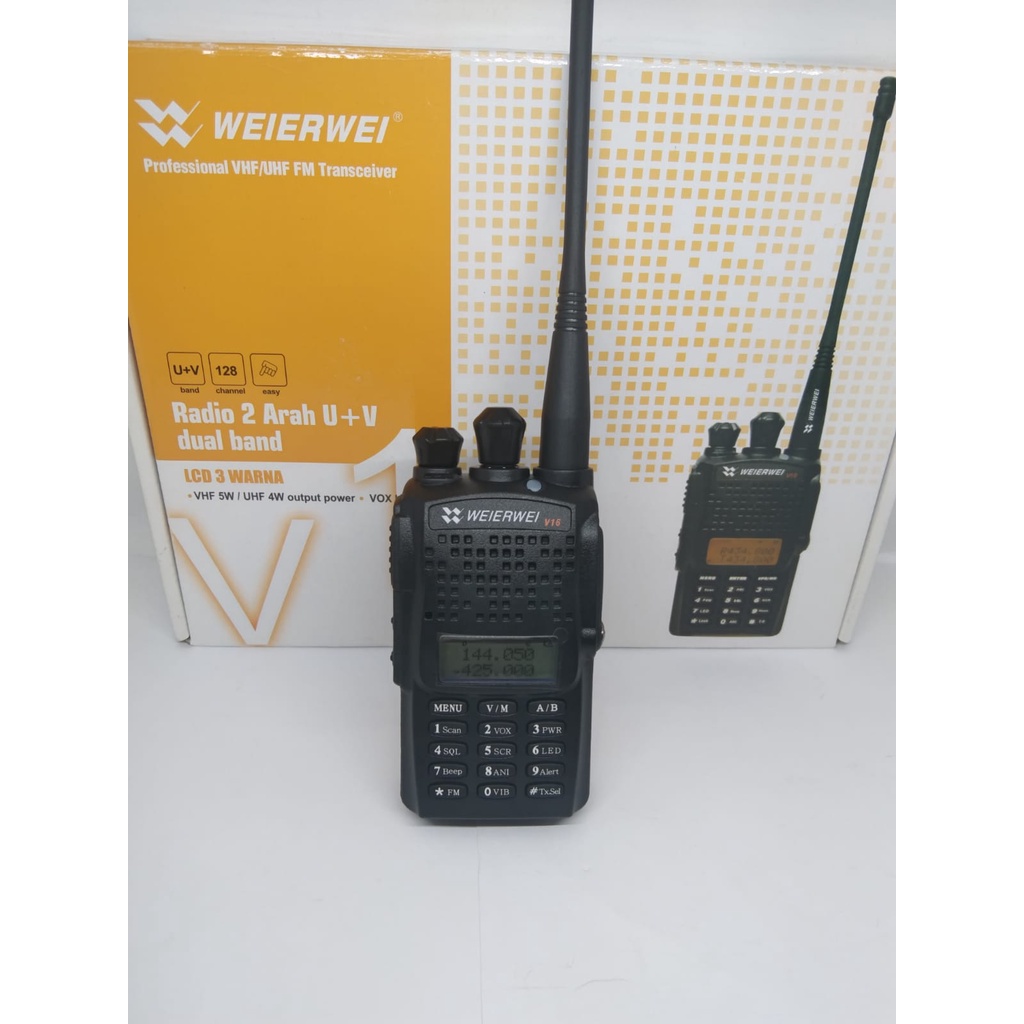 HT HANDY TALKIE WEIERWEI VEV-16 DUAL BAND
