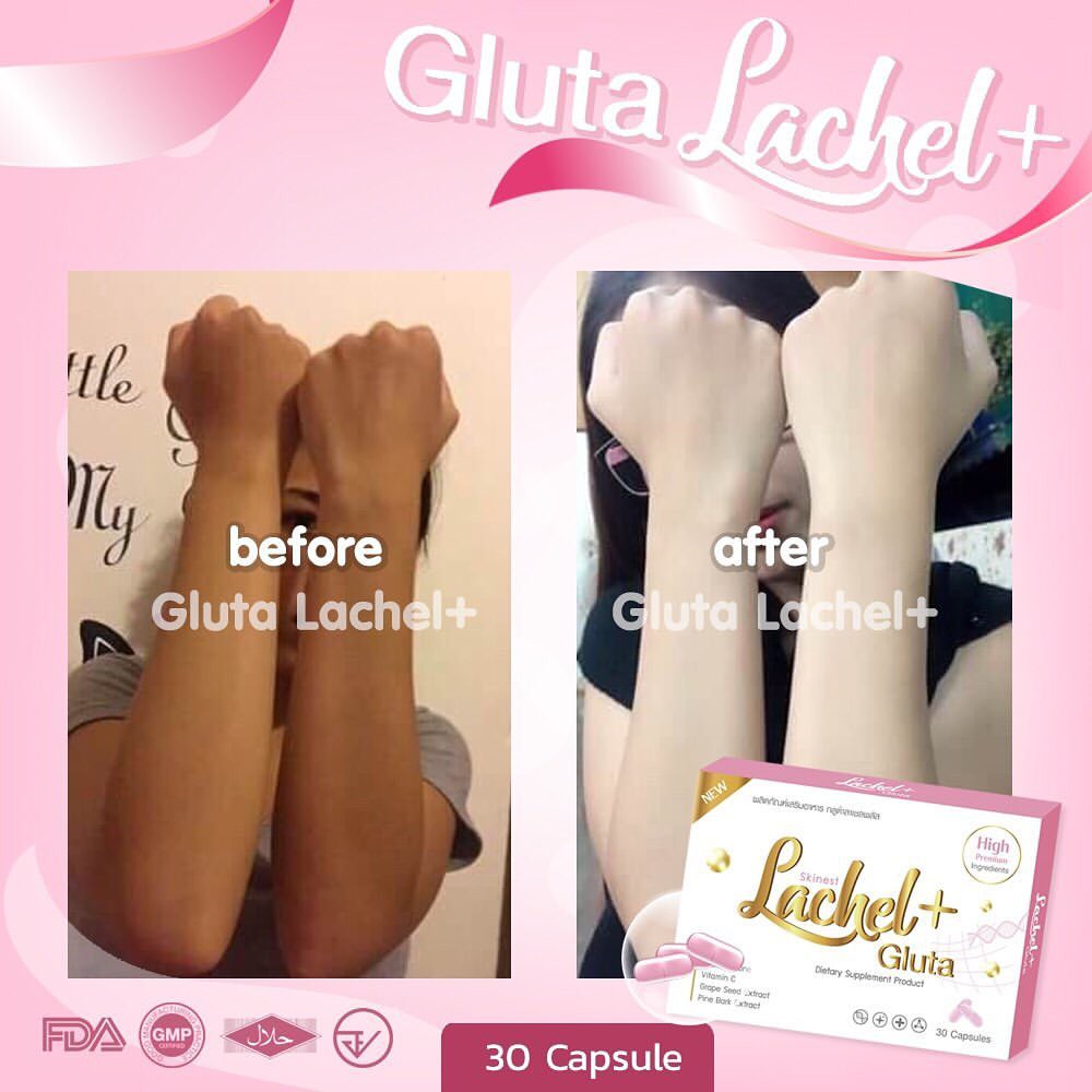 GLUTA LACHEL BY SKINEST CLINIC ISI 30 KAPSUL