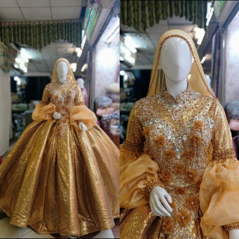 GAUN PENGANTIN AVENGER BELIMBING BUSA//GAUN WEDDING BARBIE BEREKOR//BAJU PENGANTIN