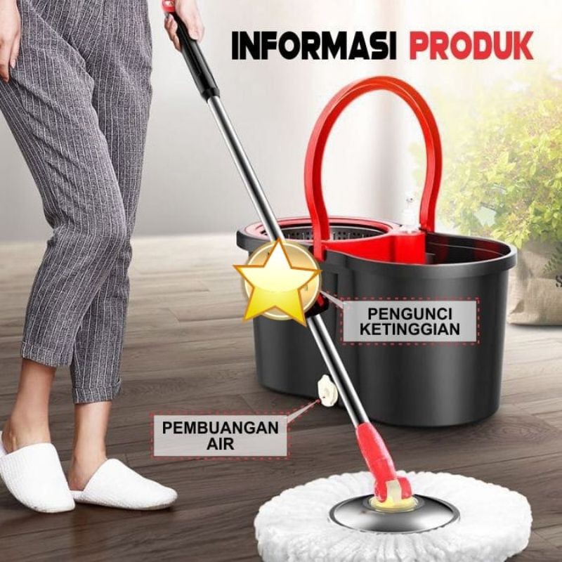 Medan Termurah Alat pel praktis Super mop simple sangat berguna