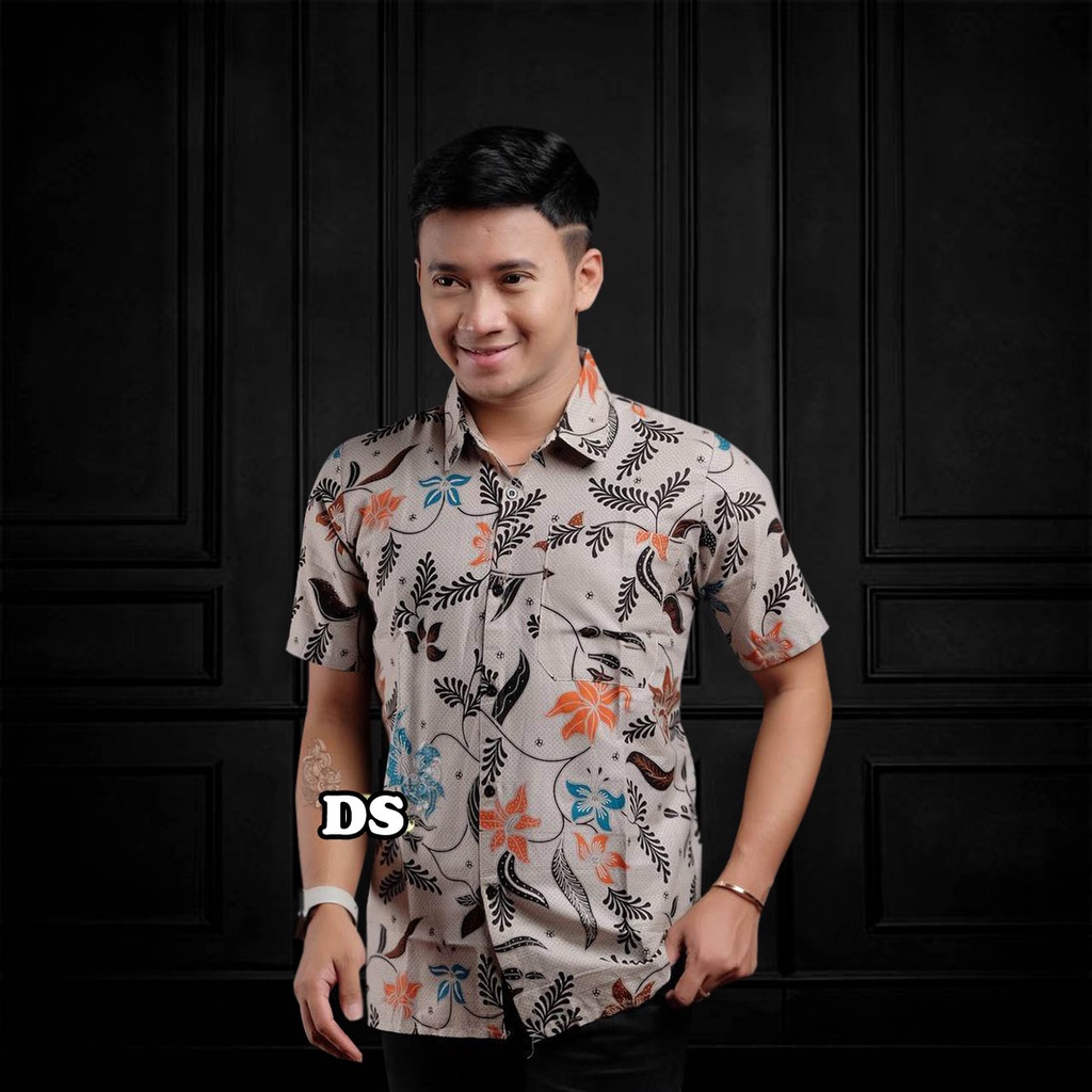 Terbaru - batik pria / baju batik pria terbaru / baju batik laki laki / baju batik remaja pria / bimasakti / kemeja batik / kemeja batik pria lengan pendek / baju batik pria / kemeja pria / kemeja cowok / baju cowok / baju kemeja pria dewasa - bimasakti