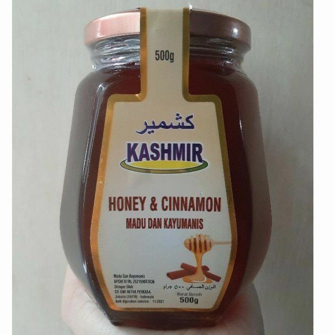 

Kashmir honey and cinamon 500gr/madu kesehatan/suplemen makanan