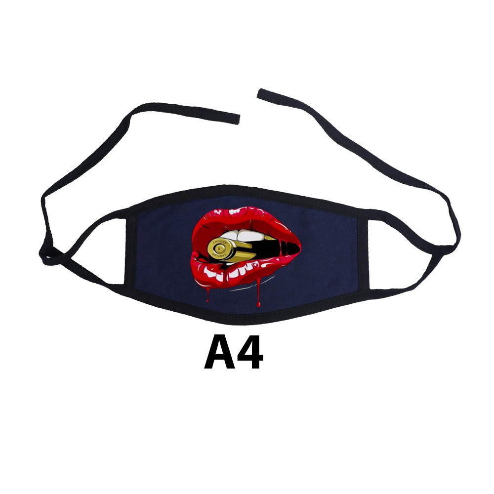 

MASKER KAIN SABLON GAMBAR BULLET IN MOUTH | 100 % KATUN | NON MEDIS | ANTI BAKTERI A4