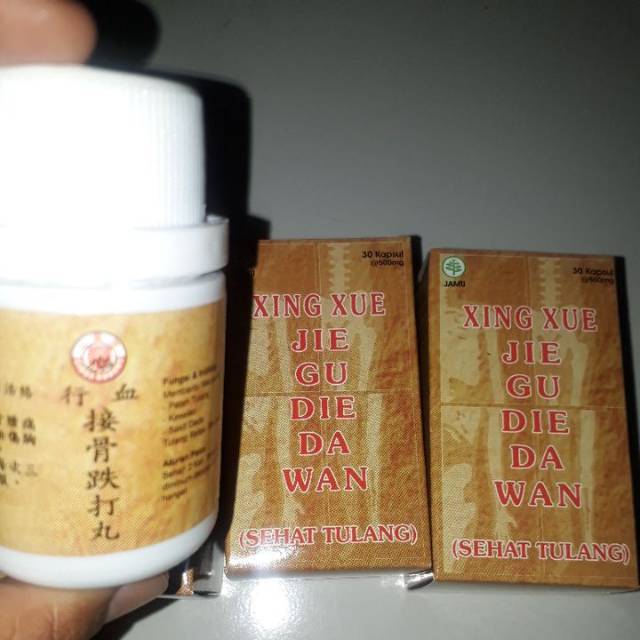 Toko Obat Khasiat -- sedia Obat Patah Tulang Rekomendasi herbal terbaik (Xing Xue Jie Gu Die Da Wan)