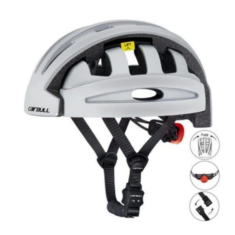 Cairbull Find Helmet Portable Helm Sepeda Model Lipat