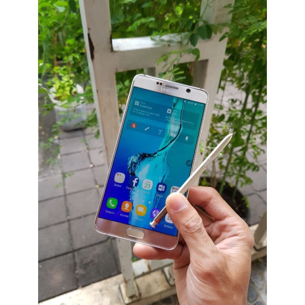 Handphone HP Note 5  SEIN 4/32 GB Samsung Indonesia Flagship Seken Murah NFC Second Dual Sim 4G LTE 