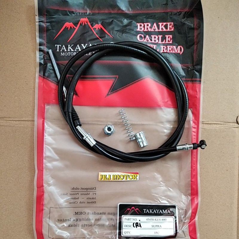 Kabel rem depan astrea grand supra supra fit karisma 45450-KEV-880 ori TAKAYAMA