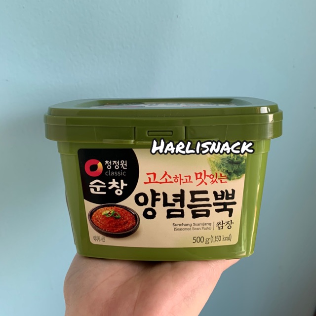 

Chung Jung Won Ssamjang Soybean Paste / Saus Sambal Tauco / Tauco Korea / Sambal Tauco Korea