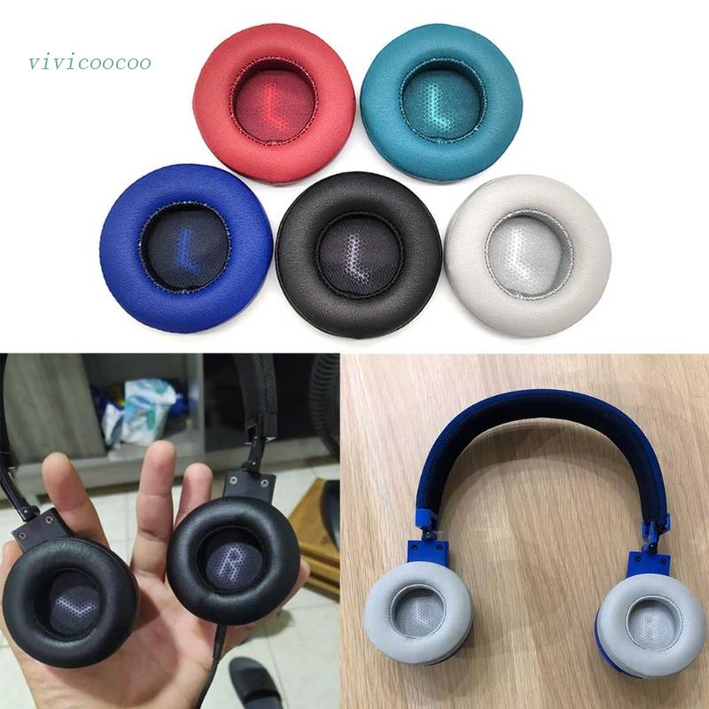 Vivi Cover Earmuff Headset Pengganti Portable Bahan Kulit Untuk JBL-E35 E45 E45BT