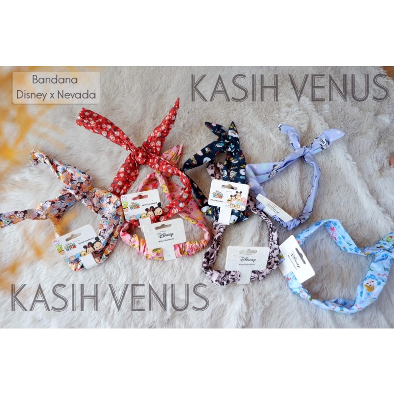 BANDANA DISNEY X NEVADA/BANDANA KAIN/BANDANA MICKEY/BANDANA TSUMTSUM