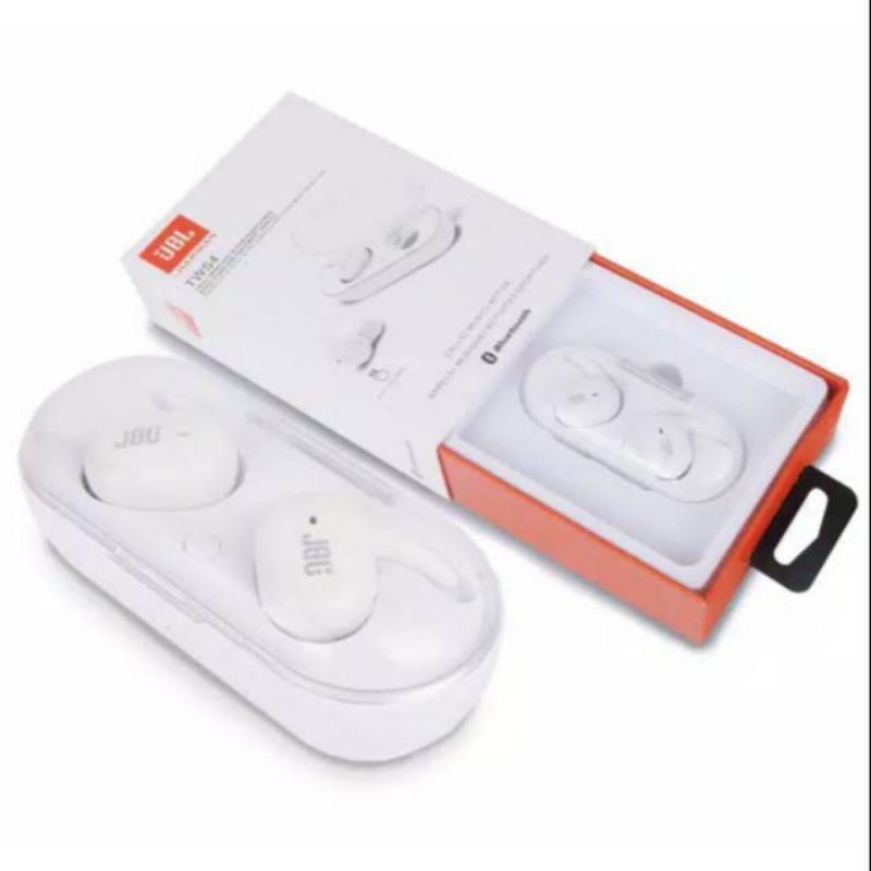 Headset Earphone Bluetooth Wireless JBL TWS4 - Handsfree HF Bluetooth Wireless JBL TWS4