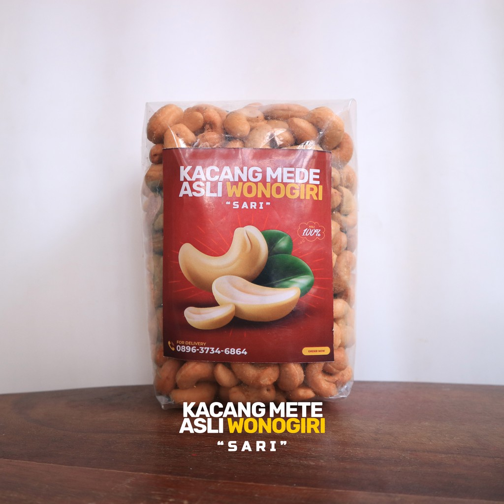 

KACANG METE MEDE ASLI WONOGIRI OVEN PANGGANG SUPER ROASTED ORIGINAL 500 gram