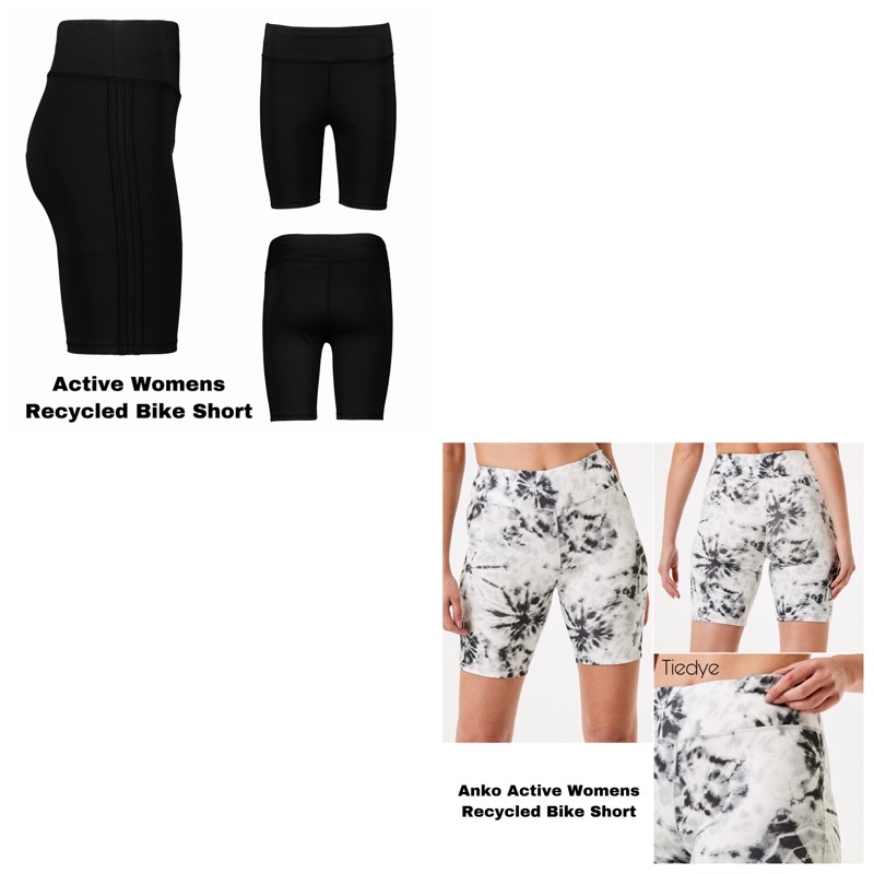 RB 28-30/002 Anko Active Womens Recycled Bike Short