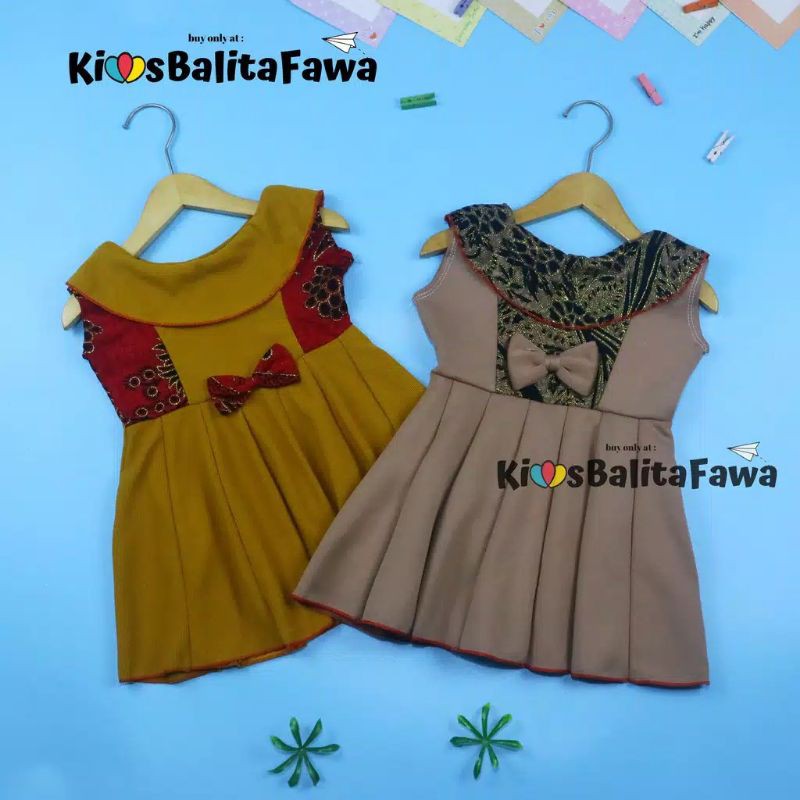 baju dres anak perempuan 0-5thn thn barang bagus harga murah bangat