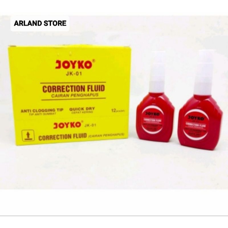 

Tipex Cair JOYKO JK-01 Fluid Pen Tipe X ORIGINAL