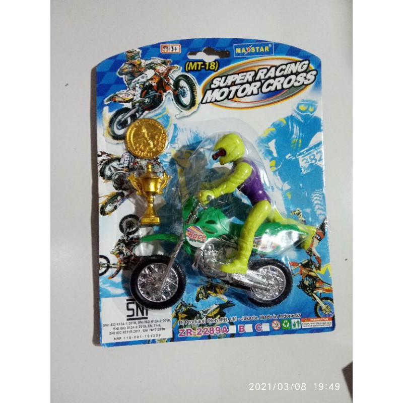 MAINAN MOTOR CROSS PIALA