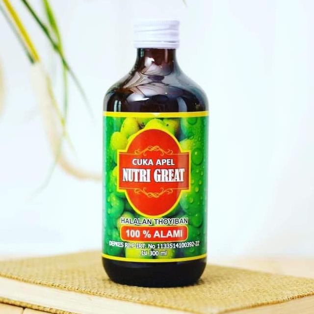 

Terlaris CCELB Cuka Apel Nutri Great Nutrigreat Original 92 Readystock