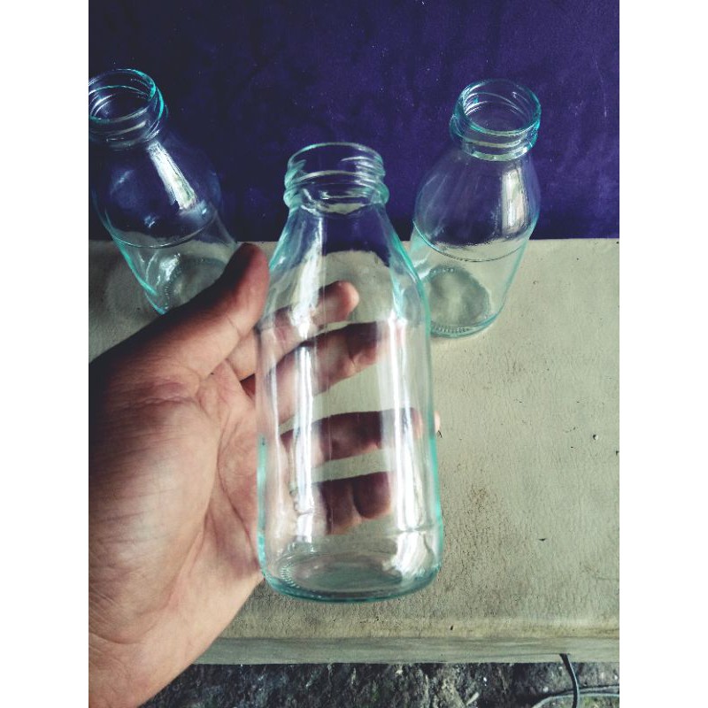 botol kaca botol susu 250 mli botol kaca botol cupang