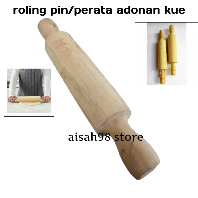 roling pin/penggiling adian/meratakan adonan kue kering