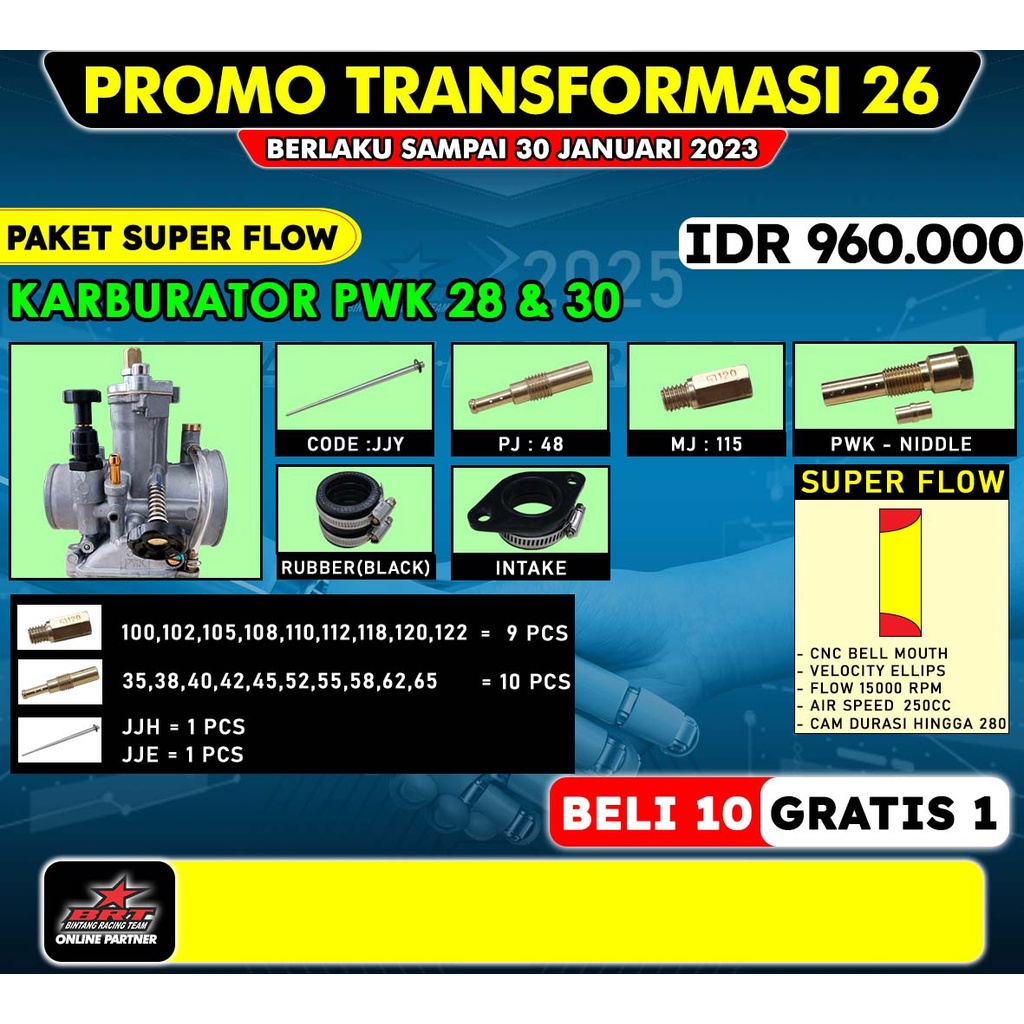 Karburator BRT PWK 28