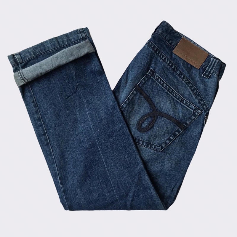 Celana jeans vintage calvin klein original loose