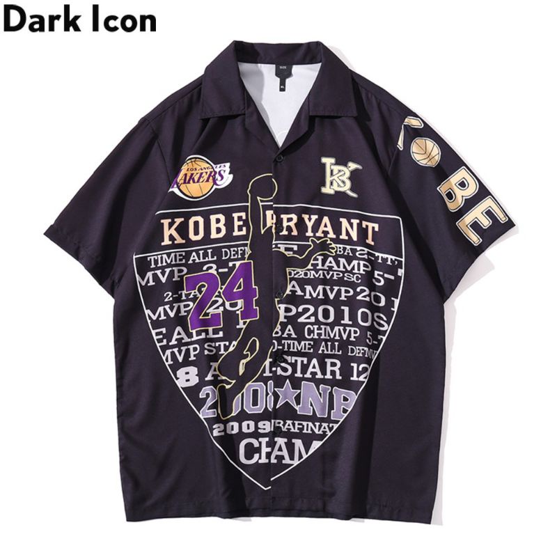 Kemeja Full Print Kobe Bryant Kemeja Distro Kemeja Pria