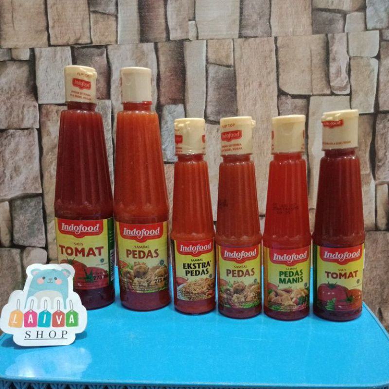 

Indofood aneka saus 275gram dan 135gram