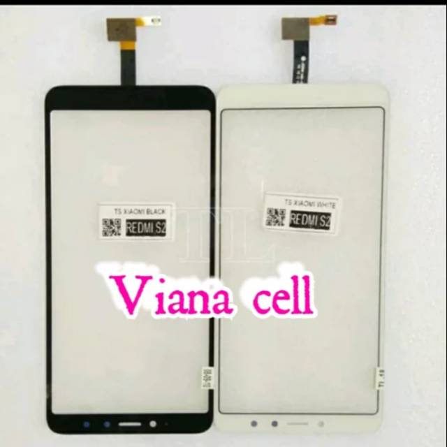 TOUCHSCREEN LAYAR SENTUH TC TS KACA DEPAN LCD XIAOMI REDMI S2 ORI