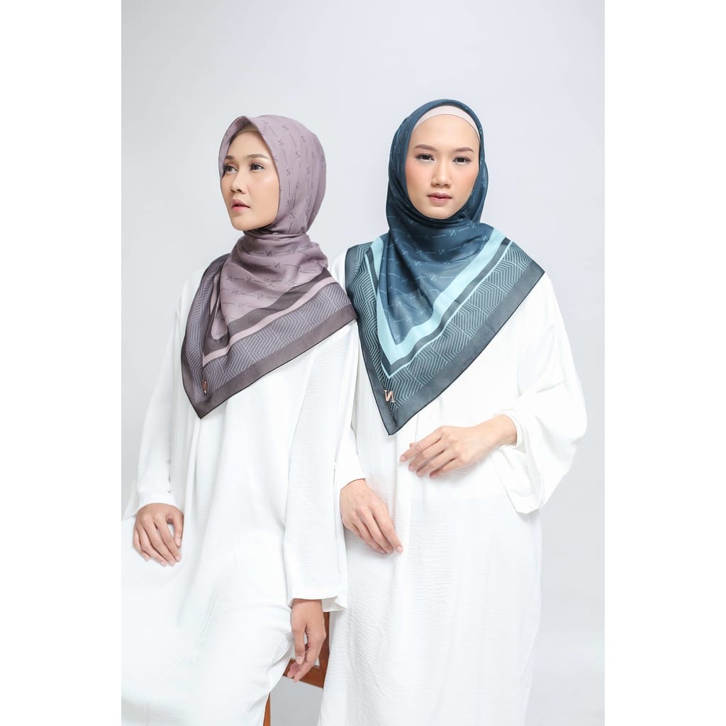 Shofie Edition Vilneria Scarf/ Kerudung Printing Motif Voal Ultrafine Hijab Murah/Hijab/Kerudung