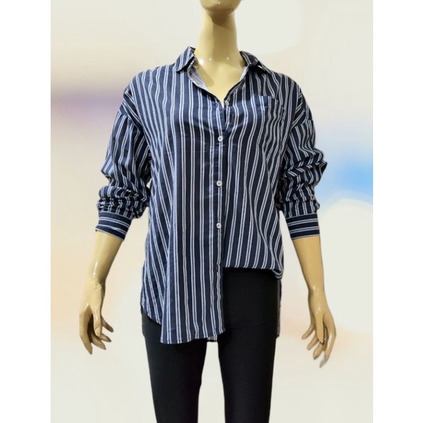 BLOUSE KEMEJA SALUR WANITA CASUAL BRANDED TERMURAH