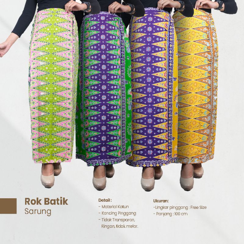 Rok Batik Tumpal Encim  - Naira Batik