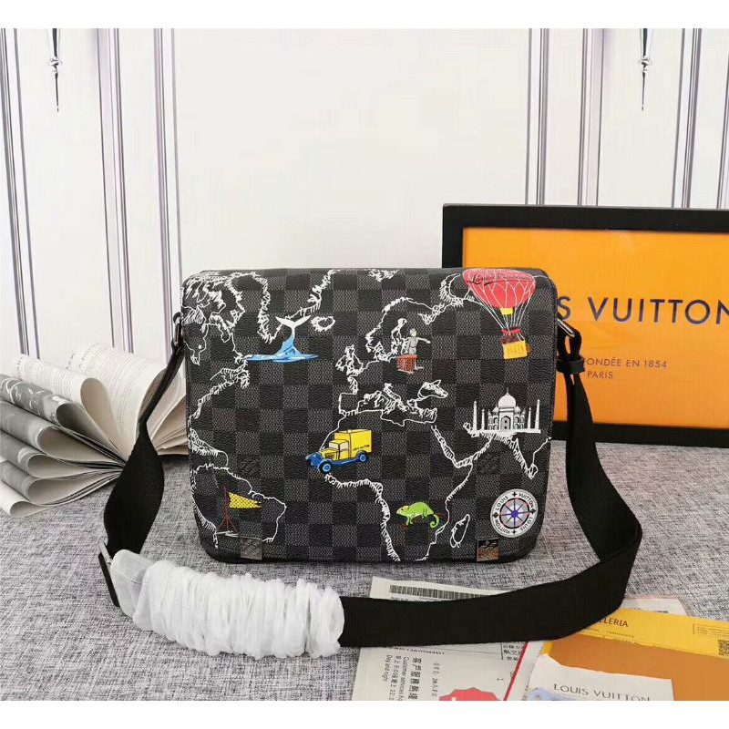 TAS RANSEL PRIA BRANDED IMPORT MIRROR LOUIS VUITTON