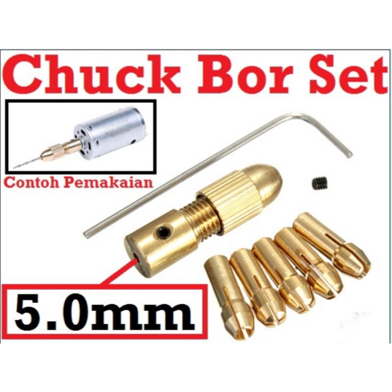 Chuck Drill Mini BISA COD|| Pengait Mata Bor Mini Untuk Dinamo DIY
