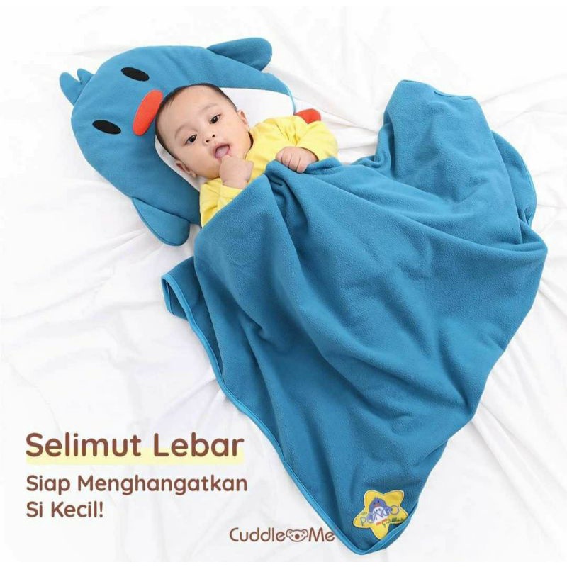 (BISA COD) Cuddle Me Bobalimut Boneka Bantal Selimut Kado Lahiran CuddleMe