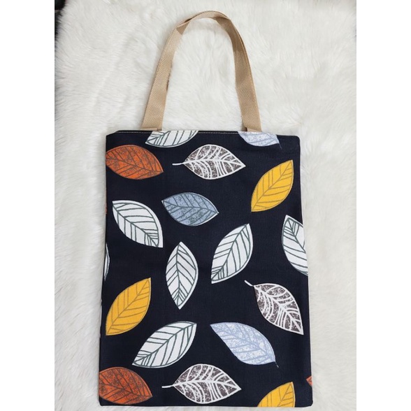 Tote Bag Kanvas Tas Totebag Selempang Jinjing Bahu Belanja Shopping Bag Canvas Motif