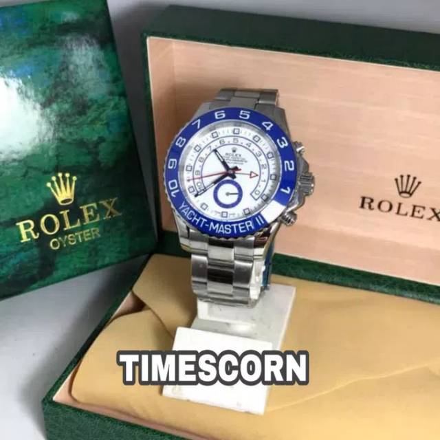 JAM ROLEX YATCH MASTER SAPHIRE RING CERAMIC 44mm PREMIUM AAA+