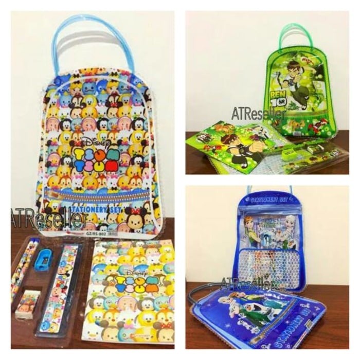 

(TERLARIS) Set Alat tulis / stationary / Souvenir / tas / perlengkapan sekolah