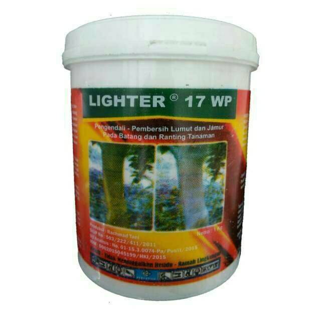 LIGHTER 17WP - Pembersih Lumut dan Jamur Pada Batang / Ranting Tanaman 1KG AMPUH 