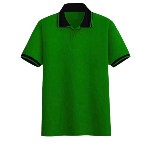 Noveli wear - Kaos polo shirt polos Hijau Fuji kerah stripe | kaos kerah seragam pria dan wanita