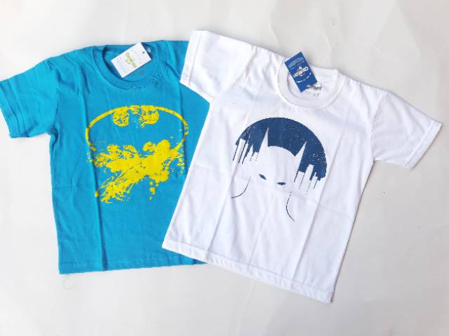 Kaos anak super hero series 2-10T kaos anak murah