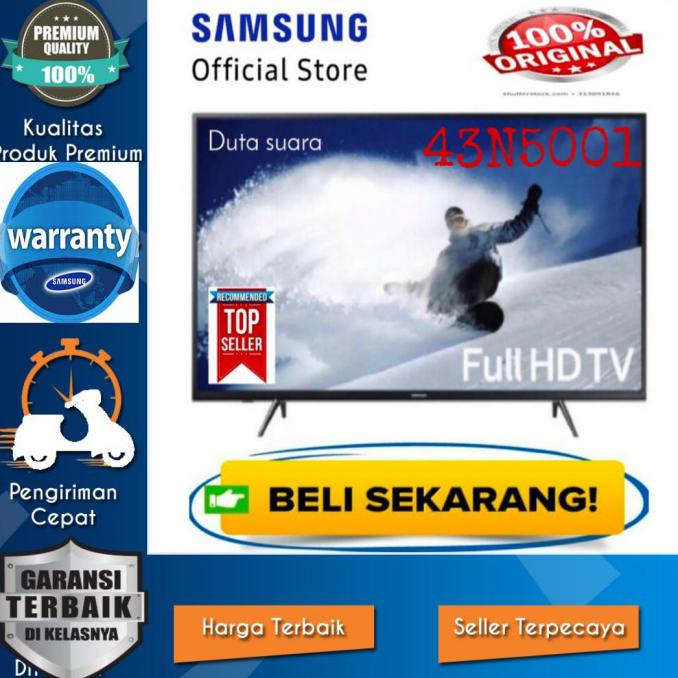 LED TV SAMSUNG 43 Inch 43N5001 Digital TV Full HD - TANPA BUBBLE